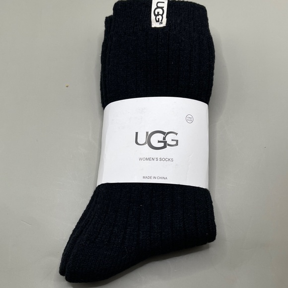 UGG Accessories - UGG Women's Black Ribbed Socks So soft and comfortable UGG Quality